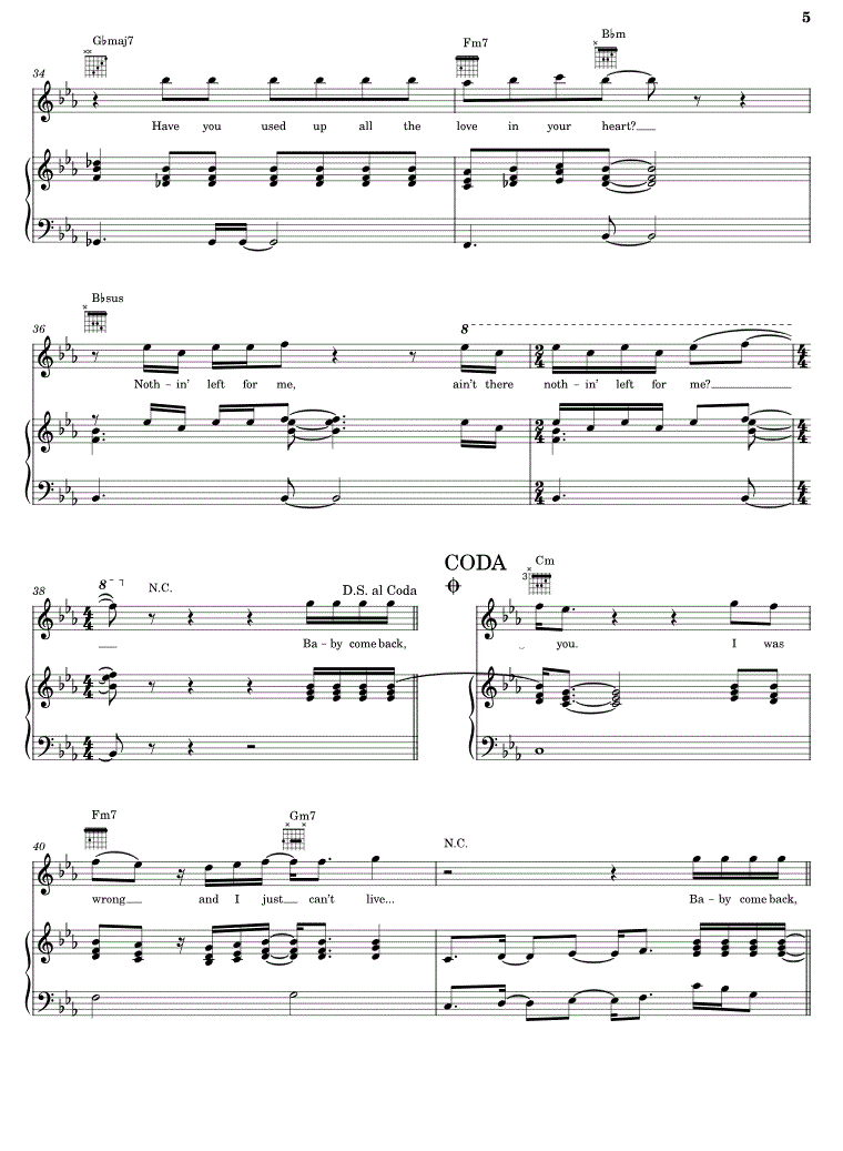 Sheet Music